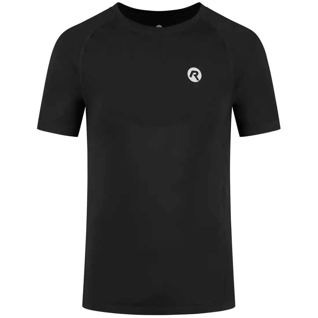 ROGELLI ESSENTIAL Men's running T-shirt, black