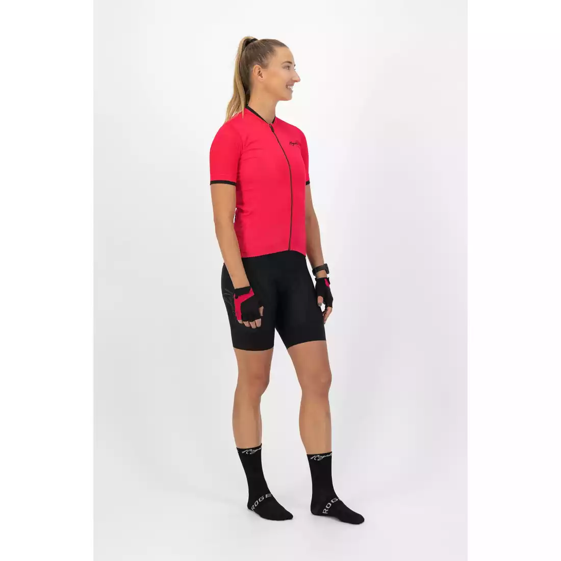 ROGELLI ESSENTIAL Women's cycling jersey, pink