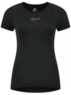 ROGELLI ESSENTIAL Women's running T-shirt, black