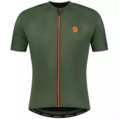 ROGELLI EXPLORE Men's cycling jersey, green