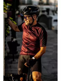 ROGELLI EXPLORE men's cycling jersey, maroon