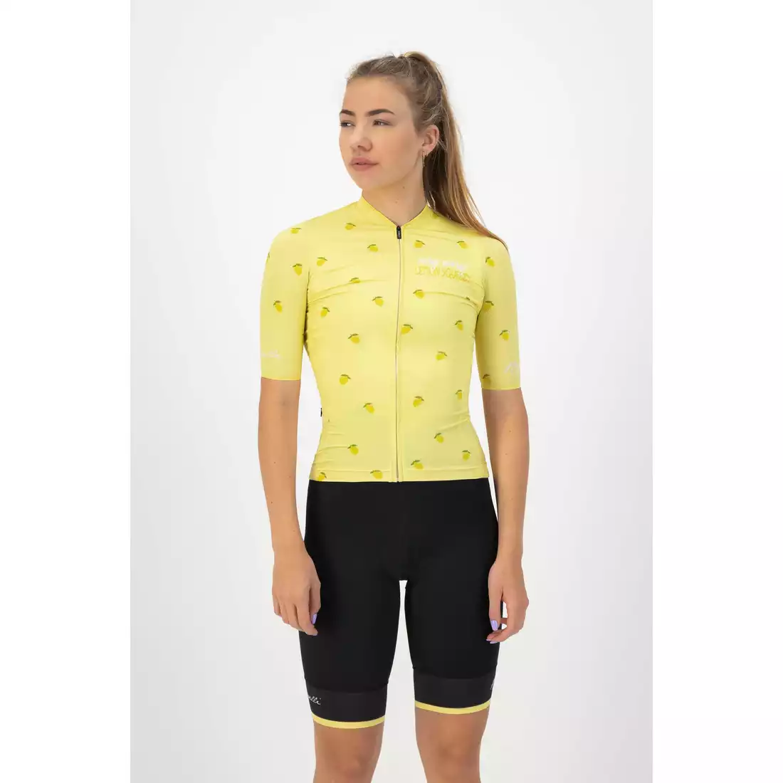 ROGELLI FRUITY Women's cycling jersey, yellow