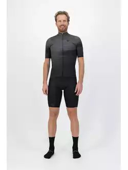 ROGELLI GLITCH men's cycling jersey black and gray