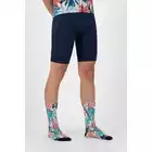 ROGELLI HAWAII Cycling socks, blue and pink