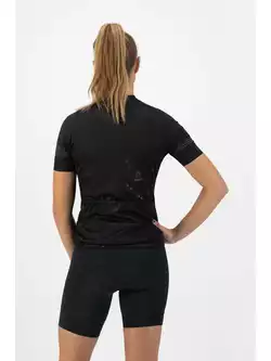 ROGELLI MARBLE Women's cycling jersey, black