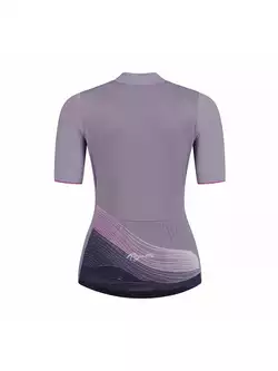ROGELLI PEACE Women's cycling jersey, Violet