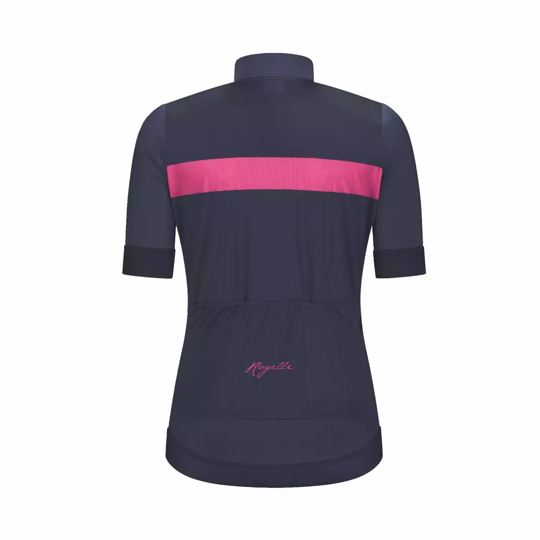 ROGELLI PRIME Women's cycling jersey, navy blue and pink