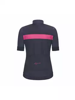 ROGELLI PRIME Women's cycling jersey, navy blue and pink