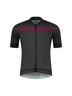 ROGELLI PRIME men's cycling jersey gray and maroon