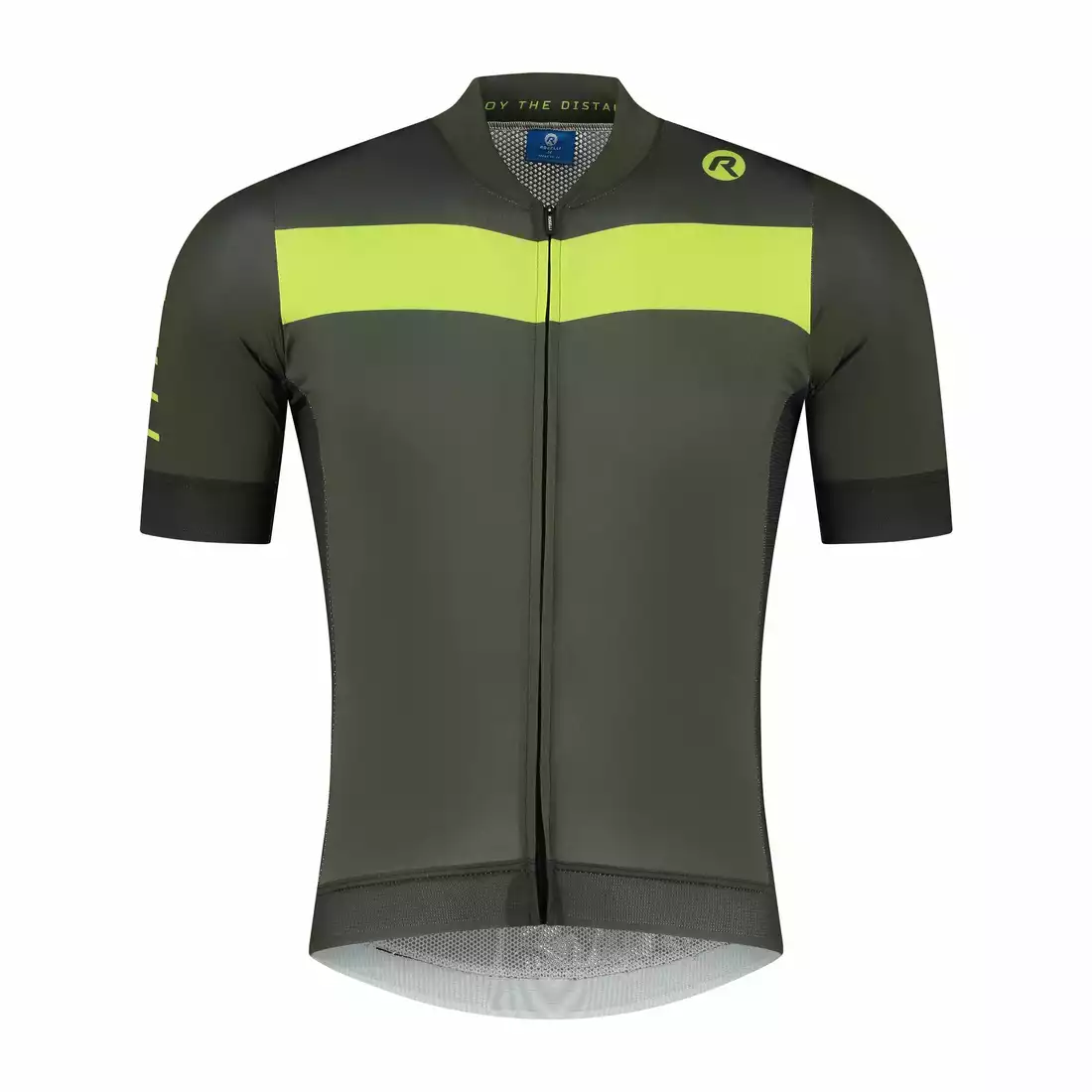 ROGELLI PRIME men's cycling jersey green-yellow
