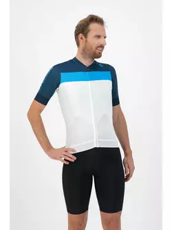 ROGELLI PRIME men's cycling jersey white and blue