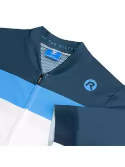 ROGELLI PRIME men's cycling jersey white and blue