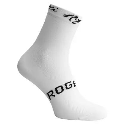 ROGELLI Q-SKIN Women's sports socks, white