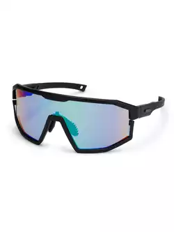ROGELLI RECON Sports glasses with interchangeable lenses, black