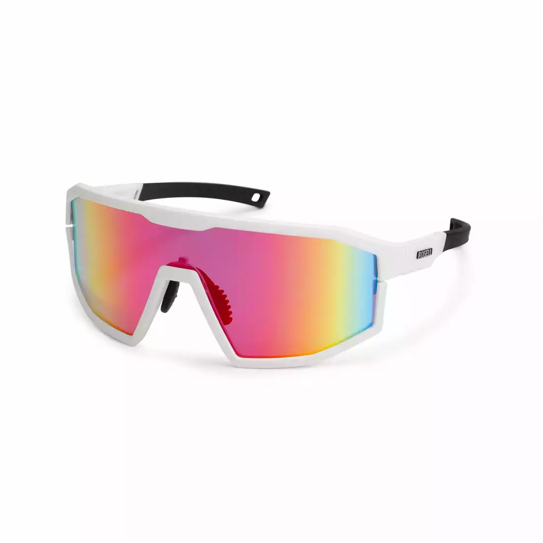 ROGELLI RECON Sports glasses with interchangeable lenses, white