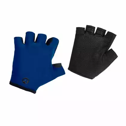 ROGELLI SOLID Men's cycling gloves, navy blue
