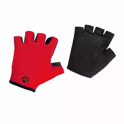 ROGELLI SOLID Men's cycling gloves, red