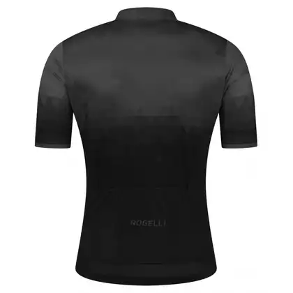 ROGELLI SPHERE Men's cycling jersey, black and gray