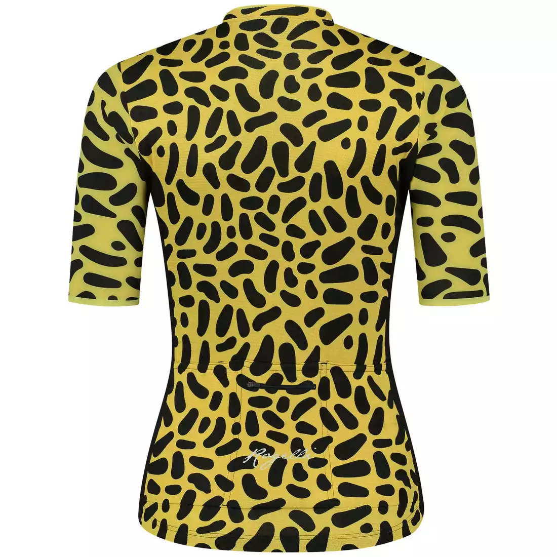 Rogelli ABSTRACT women's cycling jersey, yellow-black