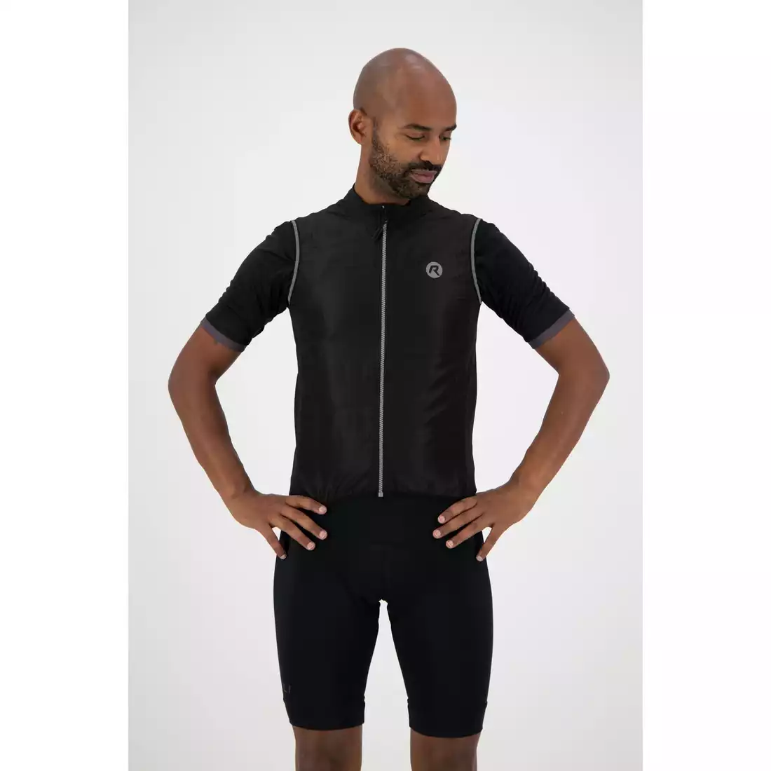 Rogelli CORE men's cycling vest, black