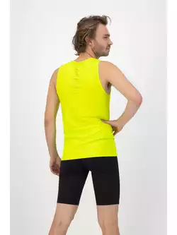 Rogelli CORE men's running vest, fluorine-yellow
