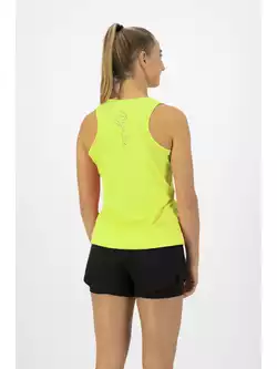 Rogelli CORE women's running vest, fluorine yellow
