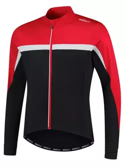 Rogelli COURSE kids cycling sweatshirt, black and red