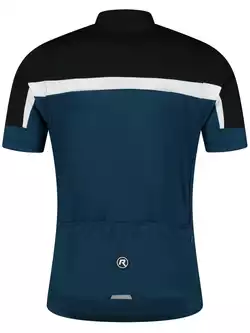 Rogelli COURSE men's cycling jersey, black and navy blue