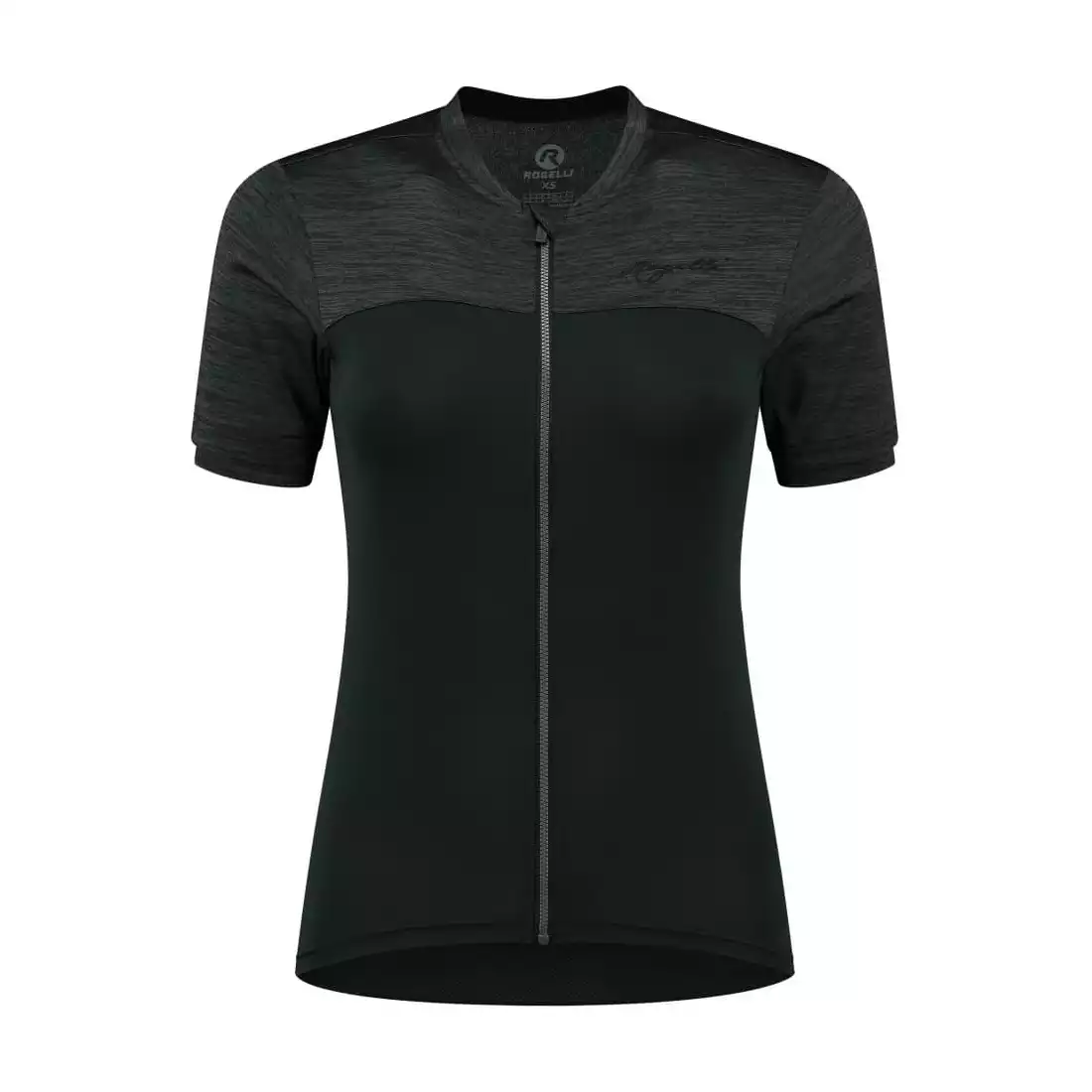 Rogelli MELANGE women's cycling jersey, black