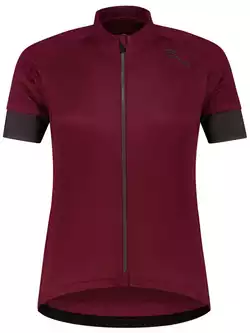 Rogelli MODESTA women's cycling jersey, maroon