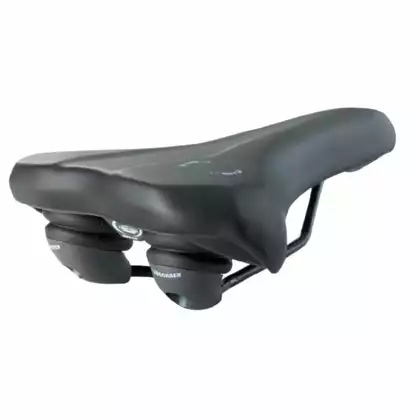 SELLE MONTE GRAPPA ALTHEO PLUS bicycle seat, black