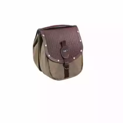 SELLE MONTE GRAPPA BRITISH bicycle pannier for a trunk, brown