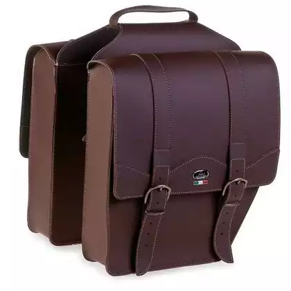 SELLE MONTE GRAPPA CRUISER bicycle pannier for the trunk, brown