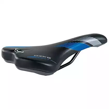 SELLE MONTE GRAPPA DIKE bicycle seat, black and blue