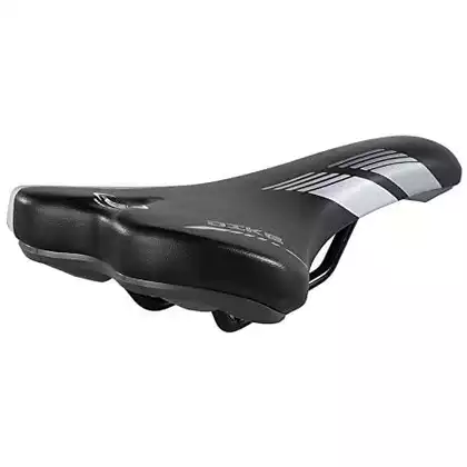 SELLE MONTE GRAPPA DIKE bicycle seat, black and silver