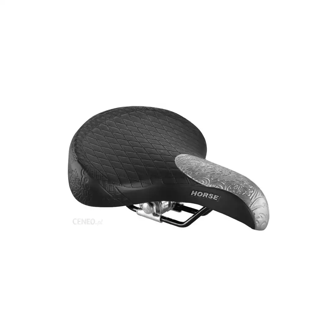 SELLE GRAPPA HORSE bicycle seat, black MikeSPORT