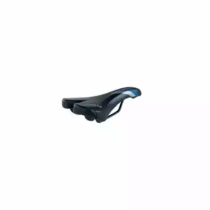 SELLE MONTE GRAPPA HYBRIS bicycle seat, black and blue