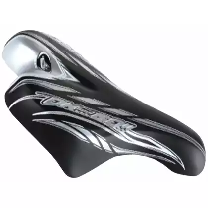 SELLE MONTE GRAPPA OK-GO children's bicycle seat, black and silver
