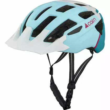 CAIRN PRISM XTR J II Kids bicycle helmet, light blue