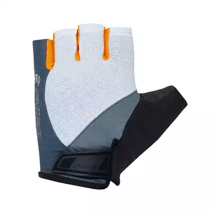 CHIBA SPORT PRO cycling gloves, gray and orange
