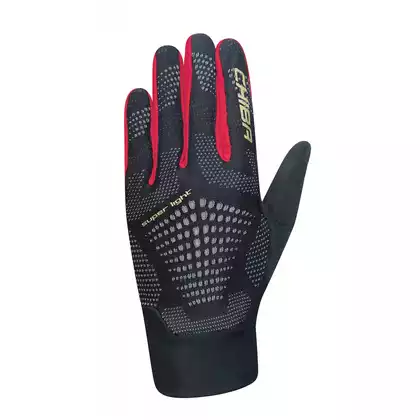 CHIBA SUPERLIGHT cycling gloves black and red