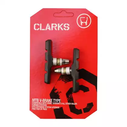 CLARKS CP510 MTB Brake pads for brakes V-brake, black