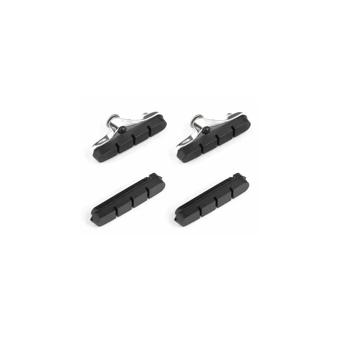 CLARKS CPS240 Brake pads for brakes Shimano / Campagnolo, with brake linings + 2x extra brake linings