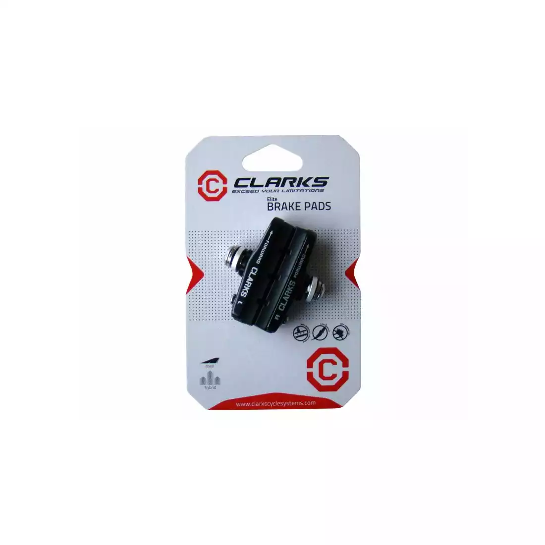 CLARKS CPS459 Road brake pads Campagnolo/Shimano 105SC, Ultegra, Dura-Ace