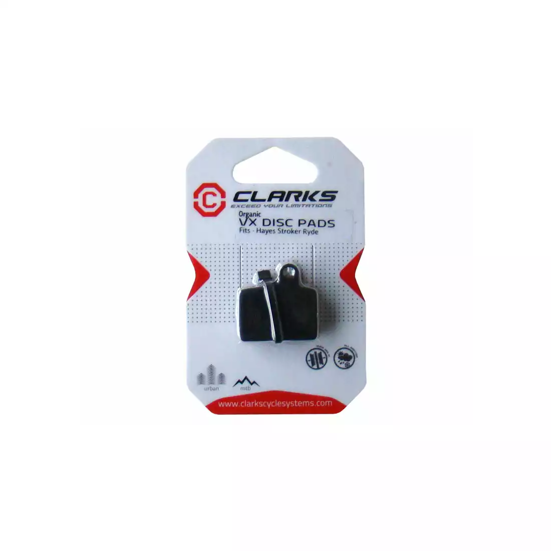 CLARKS brake pads for disc brakes HAYES (Hayes Stroker Ryde - Dyno), organic