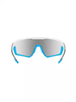 FORCE APEX Sports glasses, white and gray