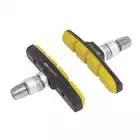 FORCE Brake pads one-off, black and yellow