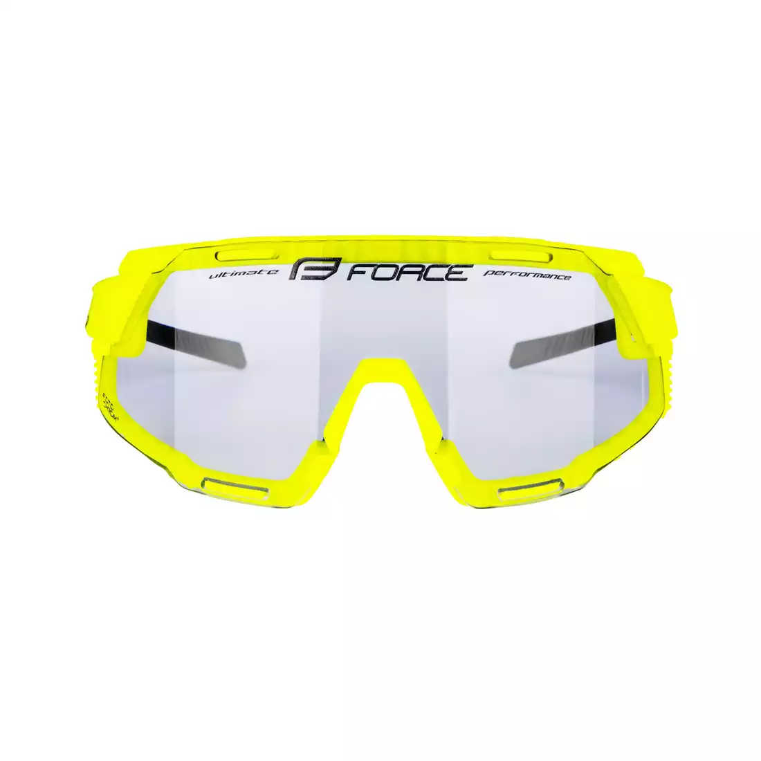 FORCE GRIP Photochromic sports glasses, fluo