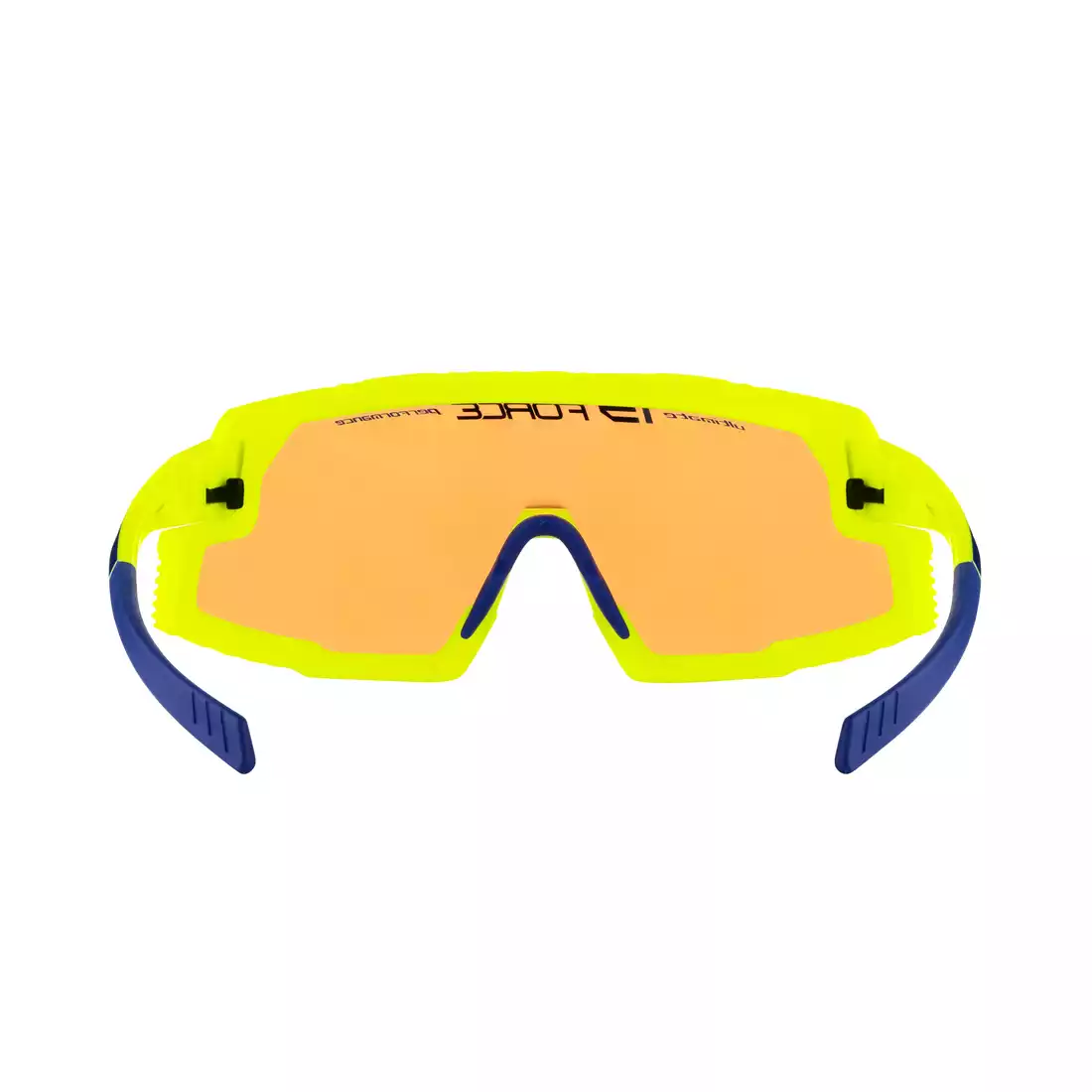 FORCE GRIP Sports glasses, contrast lenses, fluo