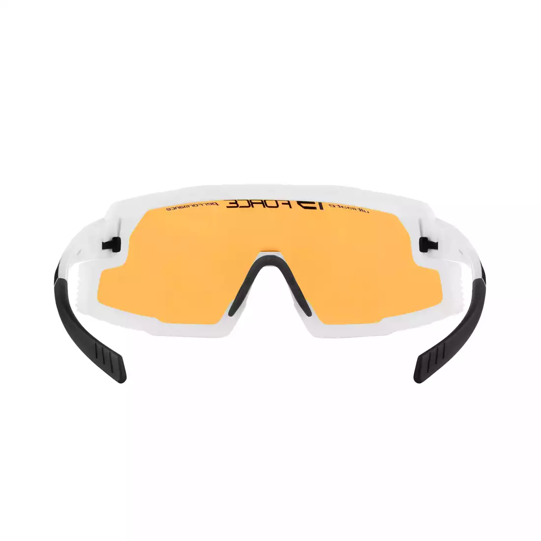 FORCE GRIP Sports glasses, contrast lenses, white